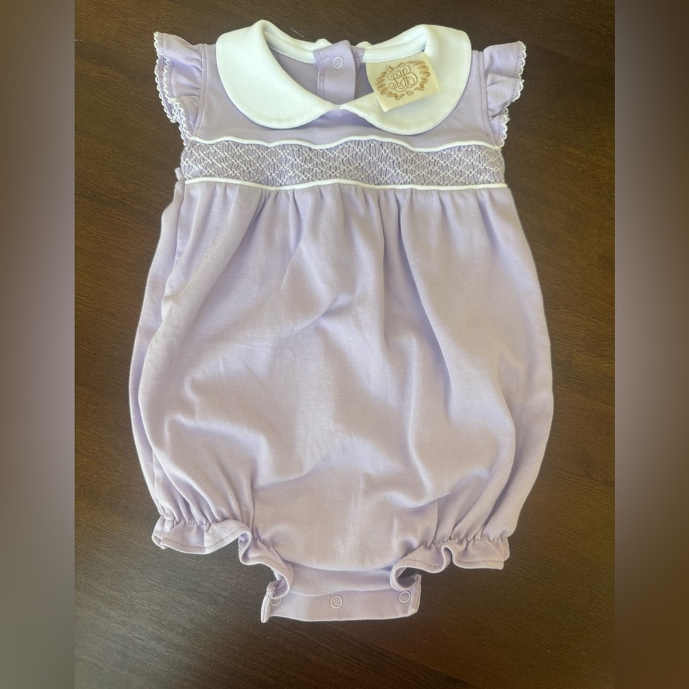 TBBC Lavender Baby Romper